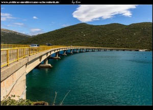 Brücke über die Bistrina-Bucht