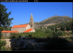Blick auf Kloster und Kirche Sv. Jeronim