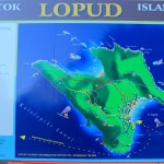 Karte der Insel Lopud