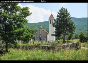 Maovice mit Kirche Sv. Jure