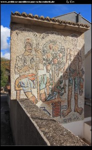 Mosaik des Künstlers Mladen Veža